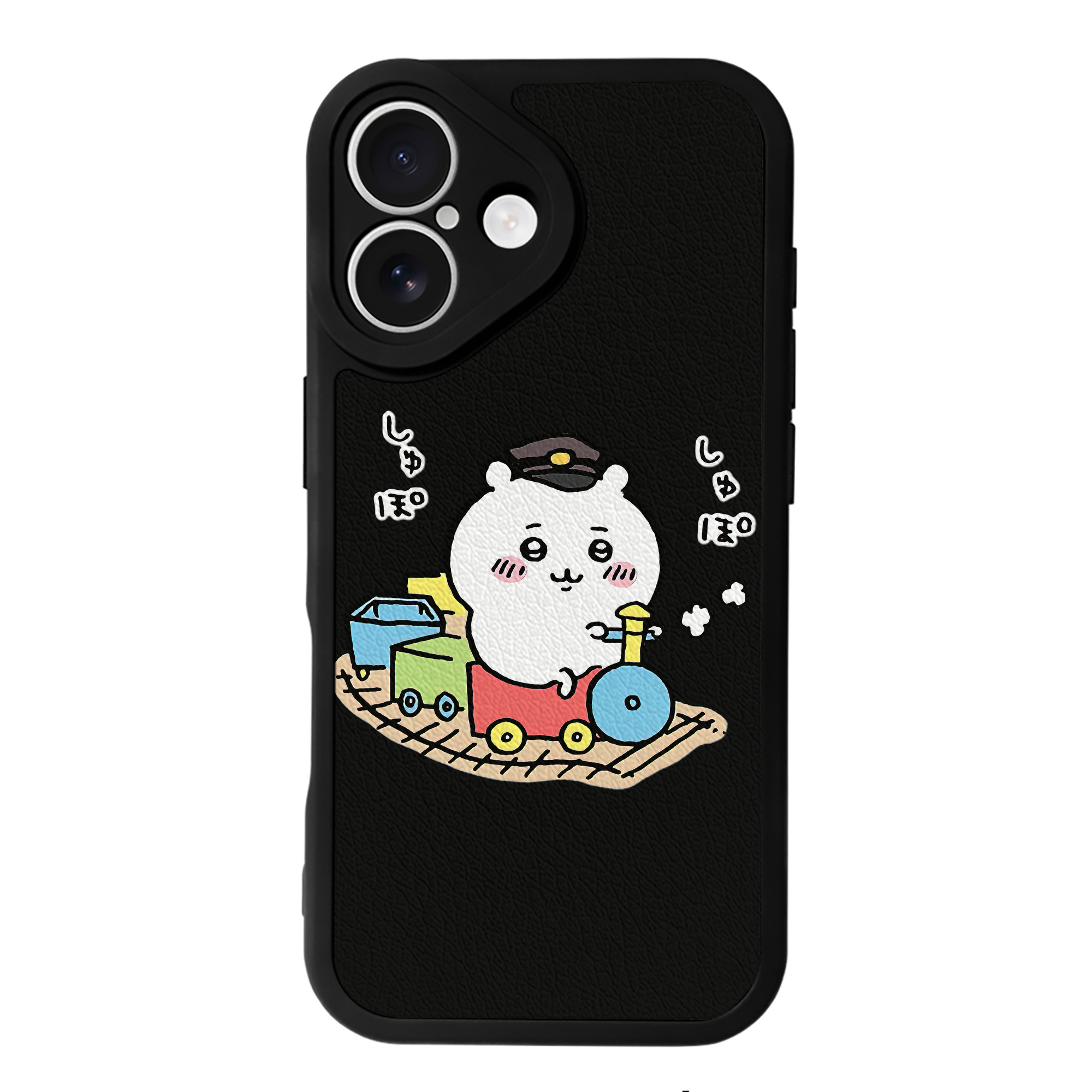 （画像用） ちいかわ ちいかわ Chii-kawa chiikawa 【iPhone 16シリーズ対応】シリコンスマホケース（レザー調） 材質：シリコン